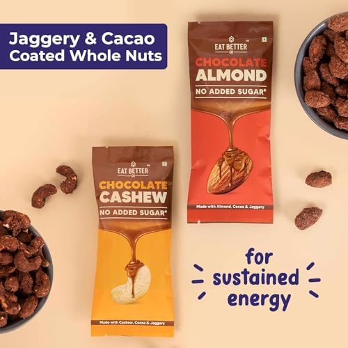 Image of Eat Better Co - Kids Healthy Snack Box - Pack of 6 - 100% Natural, Preservative-Free Snacks - Dry Fruit Laddoos for Chocolate Replacement & Jaggery Coated Nuts for Energy - Healthy Snacks for Kids - 480gm