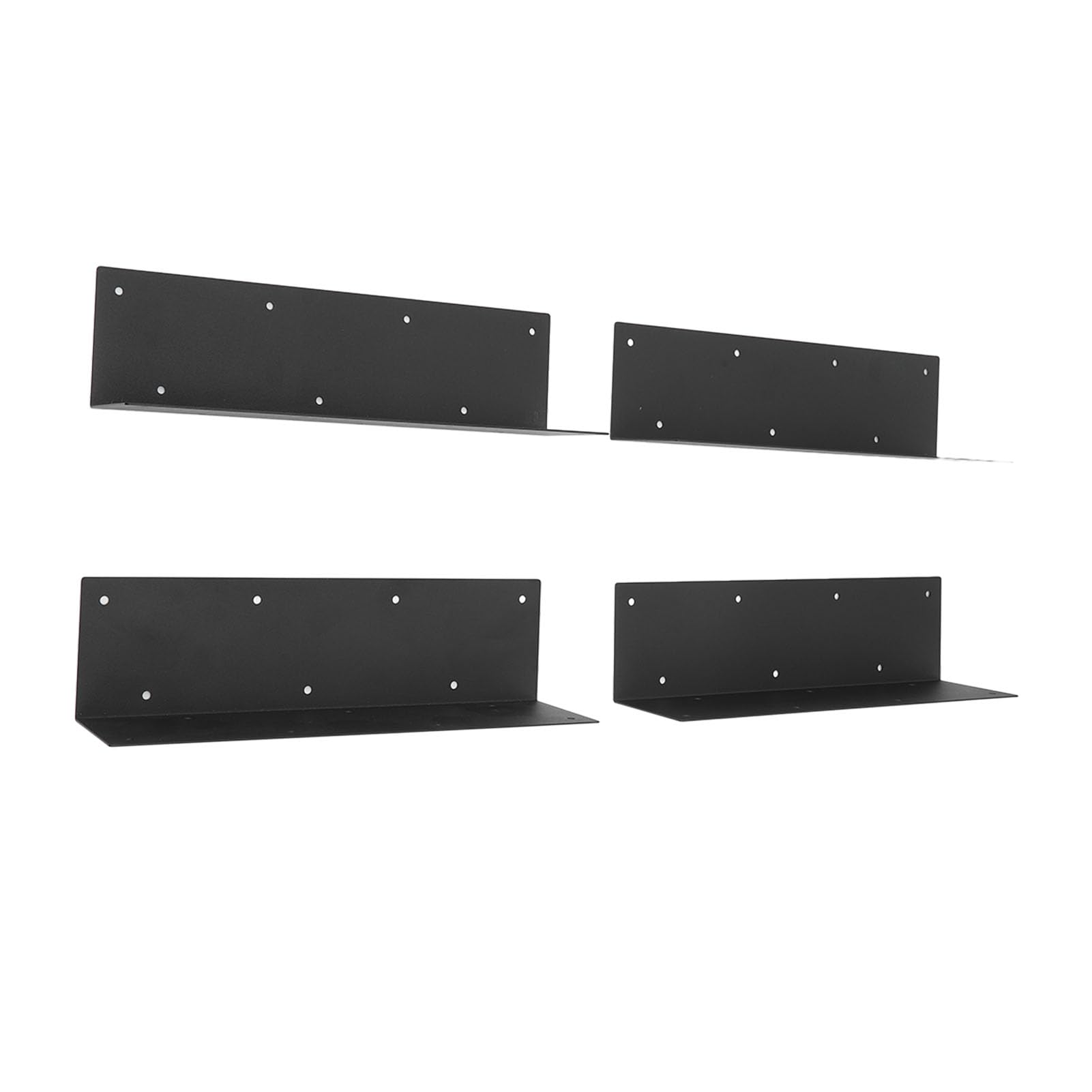 Set 4 Pezzi Staffe Angolari in Acciaio per Orto Rialzato – Supporti Metallici Robusti per Letti da Giardino 2024 Pollici con Design a Incasso