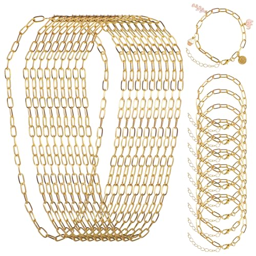 Collares y pulseras chapadas en oro para tu look diario y creación de joyería personalizada
