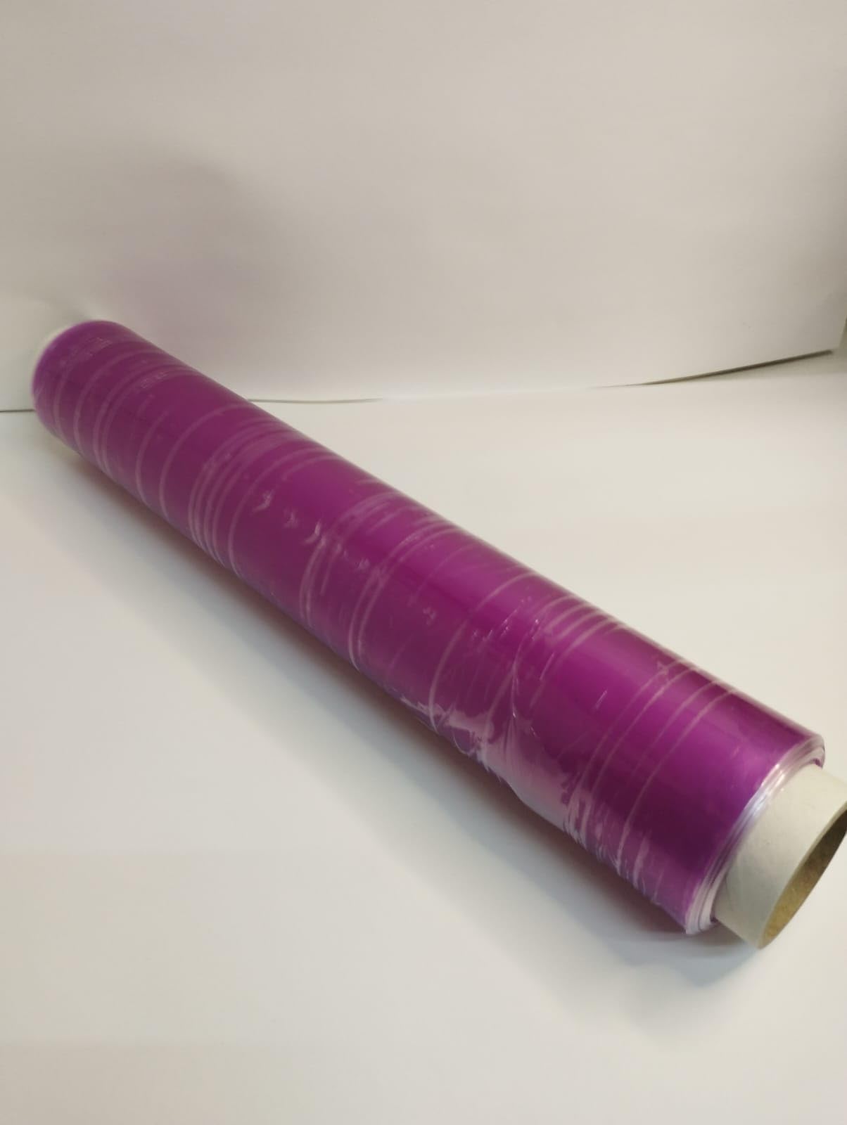 Comercial de envases Juan Guilabert.- Film transparente de alimentación profesional (Morado, 45x300, 3 ROLLOS)