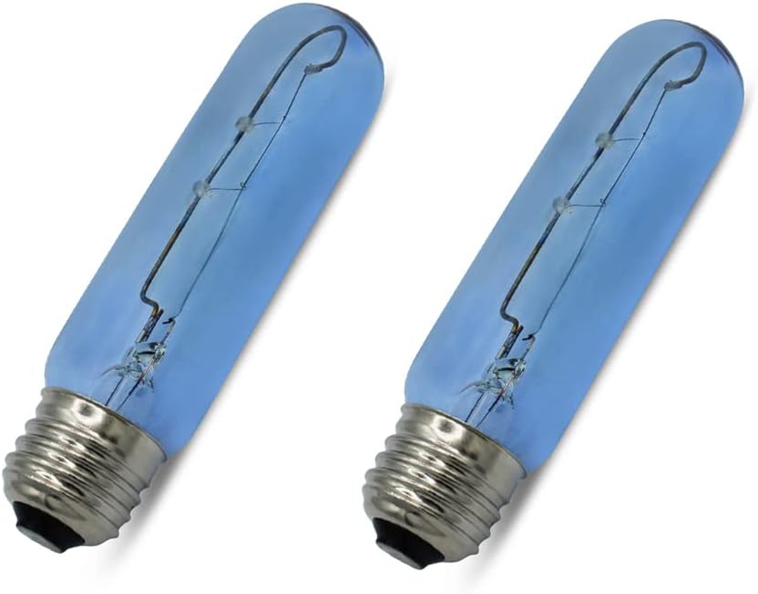 lumenivo 15 Watt Fridge Appliance Blue Light Bulb for Refrigerator - Replacement Sub-Zero 7006999 Freezer Refrigerator Light Bulb 15W Cool Blue Refrigerator Bulbs - 4 Pack