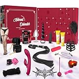 Geschenk für den Valentinstag 2026 für Paare Erwachsene Singles 24 sinnliche Sexspielzeuge Geschenke inkl Erotik für das Neue Jahr Weihnachts-Kalender Liebesspielzeug Sex Toys für Überraschungen