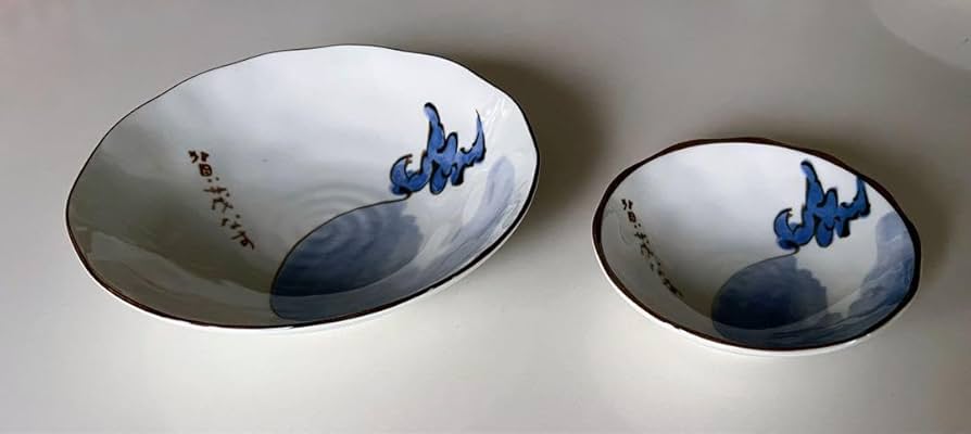 作家物　中皿 3枚セット Amazon.co.jp: cerapockke 均窯 仕切りおかず二品皿 9.7cm 日本