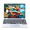 Laptop de 14 pulgadas compatible con Windows 11, 8 GB de RAM 512 GB SSD, procesador de cuatro núcleos (2.9 GHz), pantalla Full HD 1080P, ranura para tarjeta TF, USB 3.2 Gen1, Mini-HDMI, WiFi5