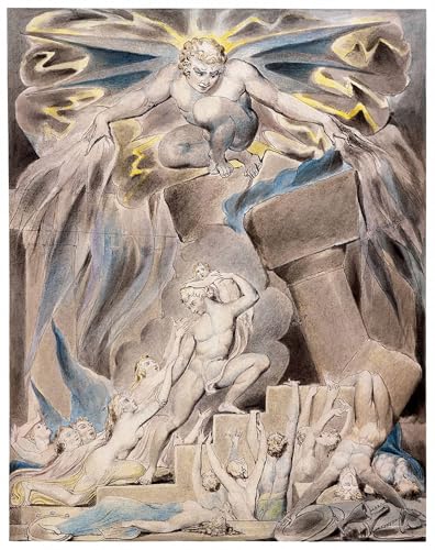 Imagen lienzo de William Blake, pintura artística con acabado premium de 60x90cm