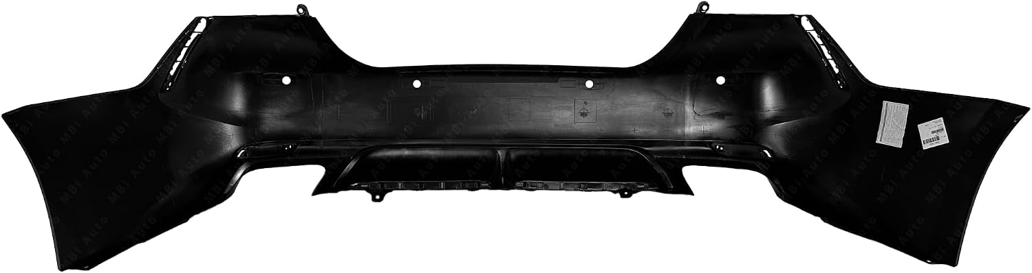 BUMPERS THAT DELIVER - Primered, Rear Bumper Cover Replacement Compatible with 2021-2024 Toyota Camry XSE w/Park Assist 21-24, TO1100358