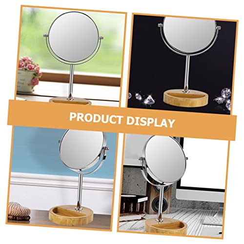 Espejo de maquillaje de doble cara Beavorty para mesa miniatura 3