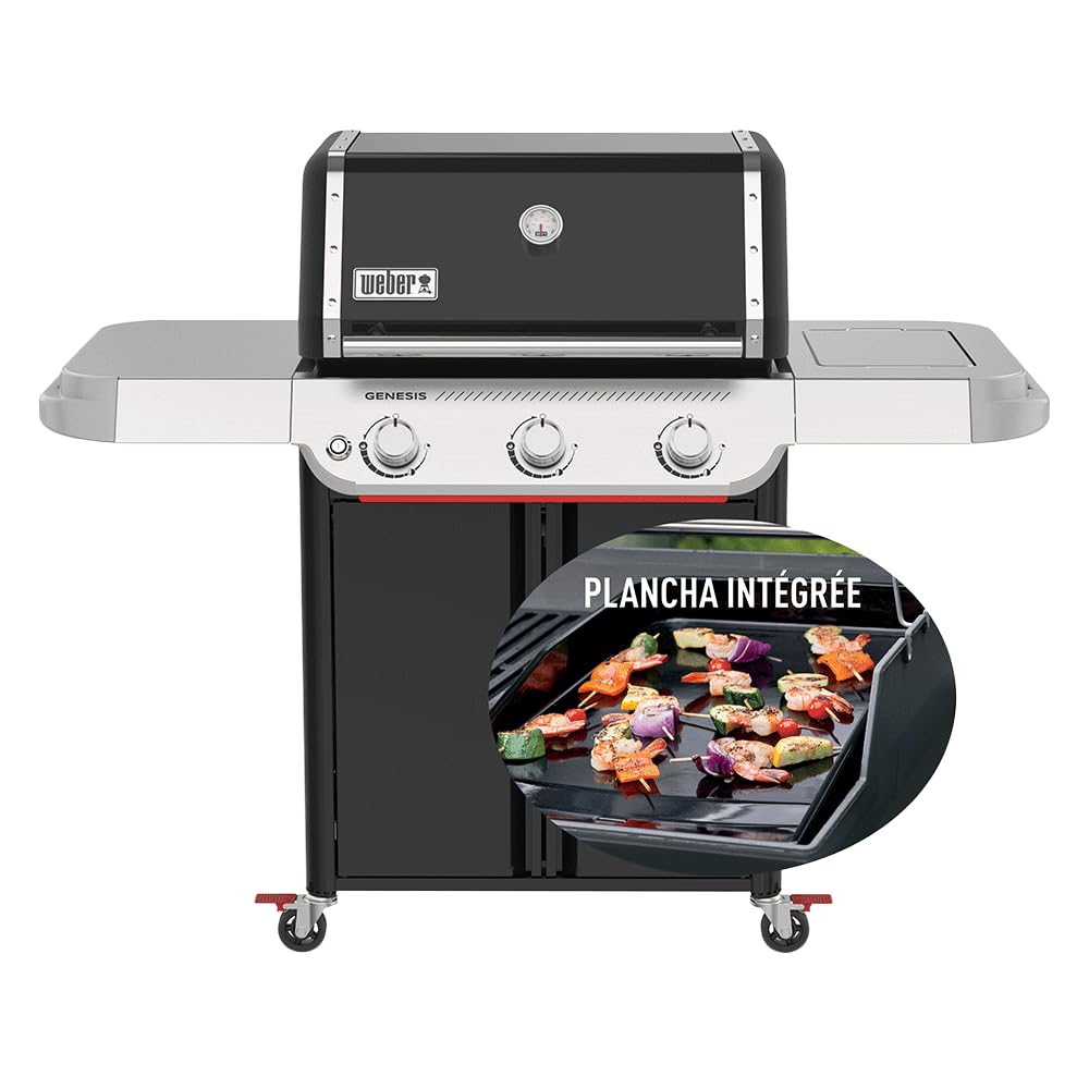 Weber Barbecue à gaz Genesis E-315W Plancha