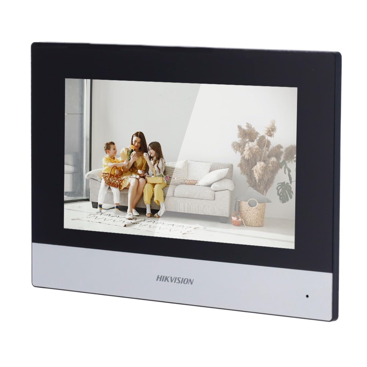 Monitor para Video Portero Hikvision 7'' Táctil Negro - DS-KH6320-WTE1
