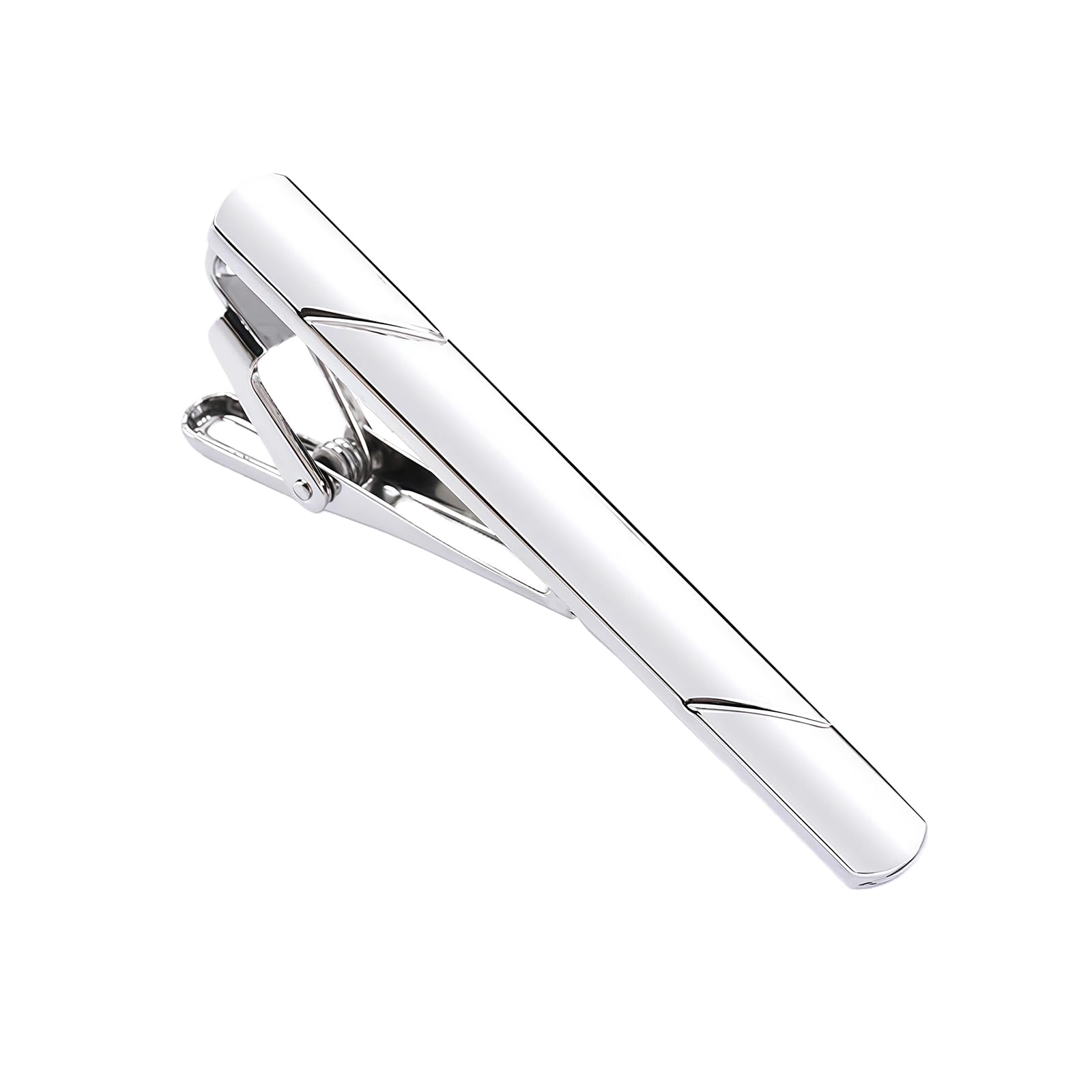 Metal Tie Clips for Men Tie Bar Pinch Clips Closure Clip Clamp Pins for Business Party Wedding Anniversary Christmas