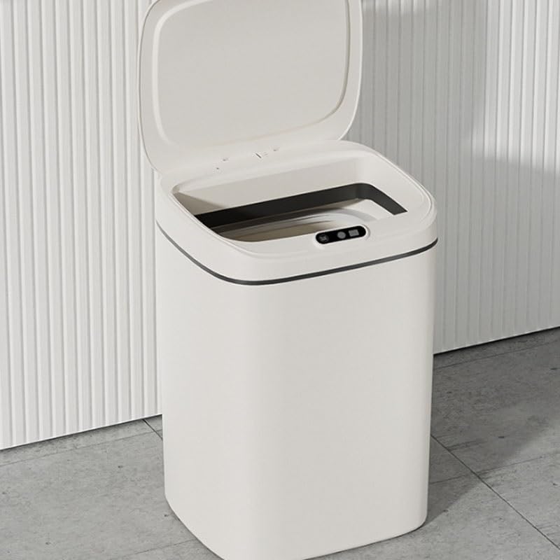 PP Sensor Activated Smart Trash Can for Home Use Bathroom Living Room Kitchen