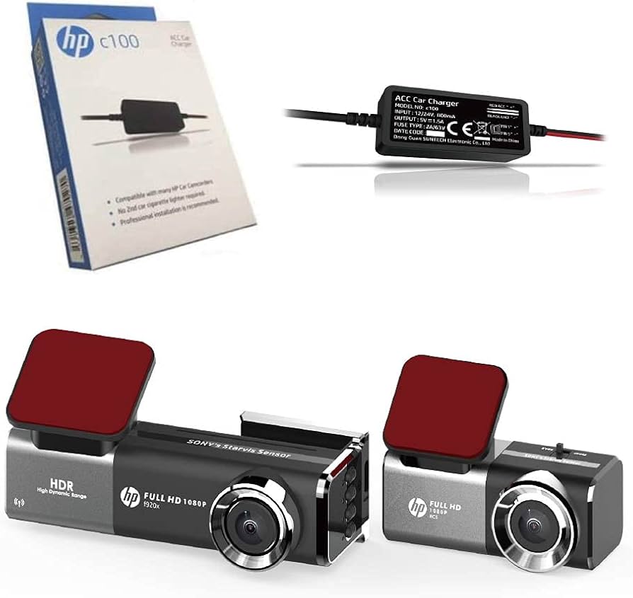 最安値限定SALE hp ドライブレコーダー 200万画素 前後2カメラセット