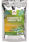Shifa Blood Pressure Support Tea (Turmeric and Green Tea): Normalize Blood Pressure with Herbs, Phytonutrients and Antioxidants — 1.5 oz.