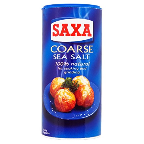 Saxa grobes Meersalz 350g (Packung mit 6 x 350g)