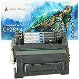 Printing Pleasure 3 Toner Compatibili CF281A 81A Cartucce Laser per HP LaserJet Enterprise MFP M630dn M630f M630h M630z M604dn M604n M605dn M605n M605x M606dn M606x - Nero, Alta Resa (10.500 Pagine)