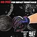 WORKPRO Heavy Duty Work Gloves, Synthetic Leather Impact Protection Working Gloves for Men, PVC Protection, Touch Screen, Terry Fabric, Non-Slip, Large