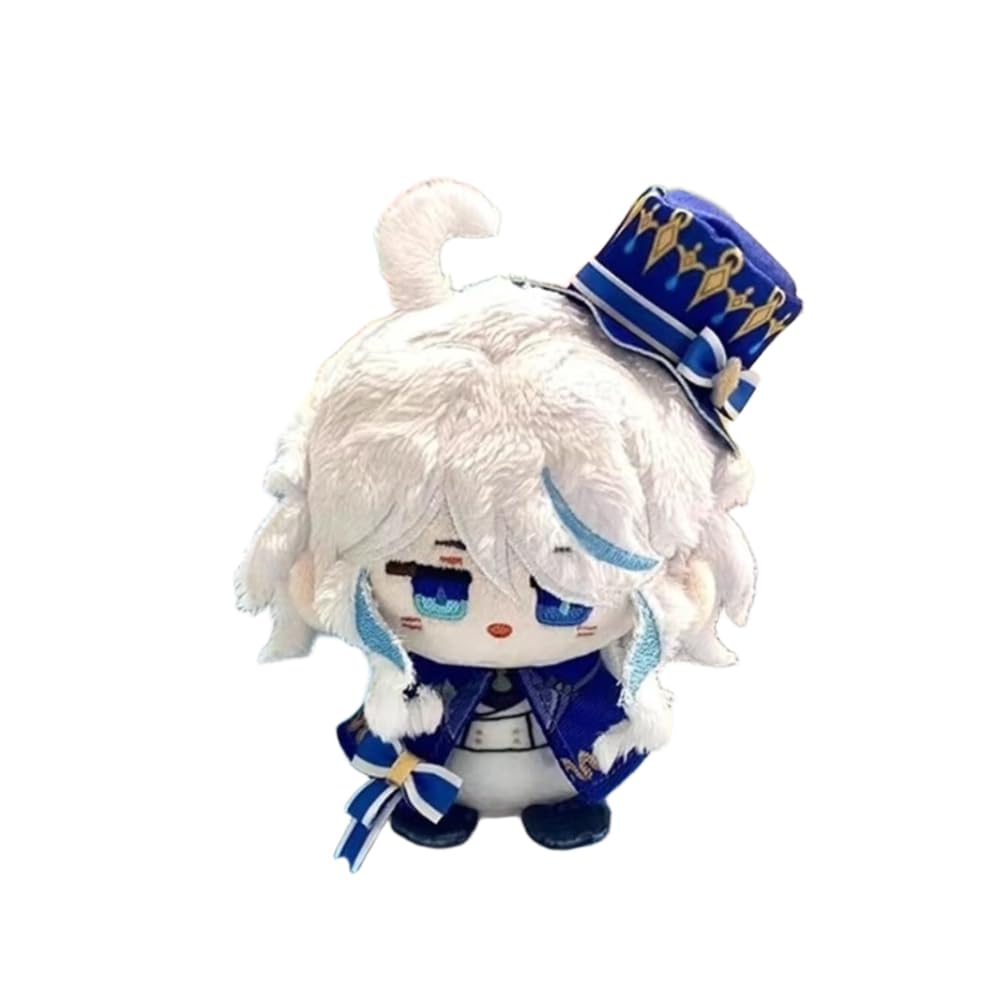 Anjinguang Anime Furina Plush Figure 12cm Lynette/Citlali/Yae Miko/Hu Tao Soft Stuffed Mini Hug Pillow Wallet Pendant Schoolbag Accessories