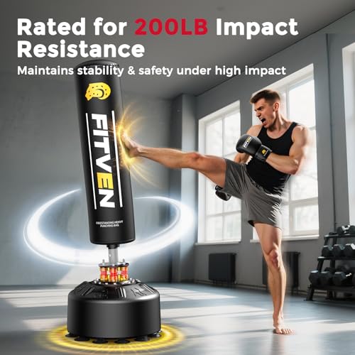 Heavy Duty Punching Bag with Stand