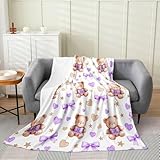 Composition : 100 % polyester. Flanelle polaire imprimée sur un côté, polaire flanelle blanche à l'intérieur