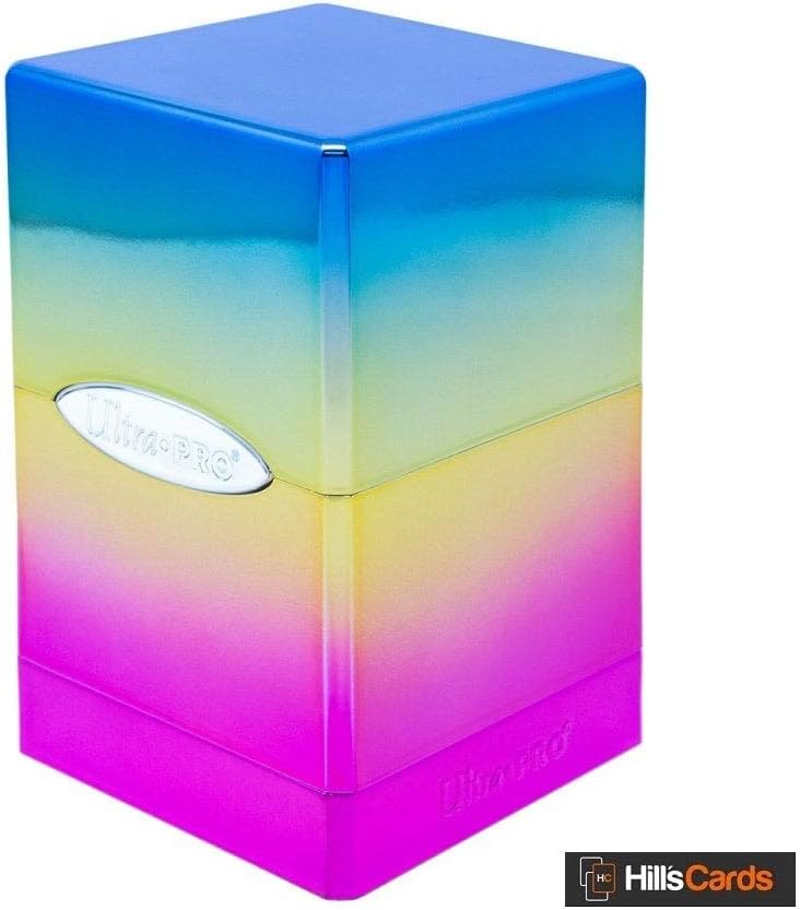 Ultra Pro Satin Tower Deck Box Hi-Gloss Rainbow