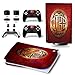 MaD Vision® Skin Kit per PS5 Versione STANDARD/DISC/DISK mod. AC MILAN, Cover Pellicola Adesiva Antigraffio 100% Vinile HD Quality + Set 4 paia gommini x Controller Joystick PlayStation 5