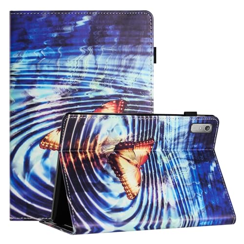 LSPCASA Case For Lenovo Tab P11 Gen 2 PU+TPU Lenovo Tab P11 2nd Gen Case Auto Wake/Sleep Lenovo P11 Gen 2 Case With Card Slots Lenovo P11 2nd Gen Case Butterfly - Image 2