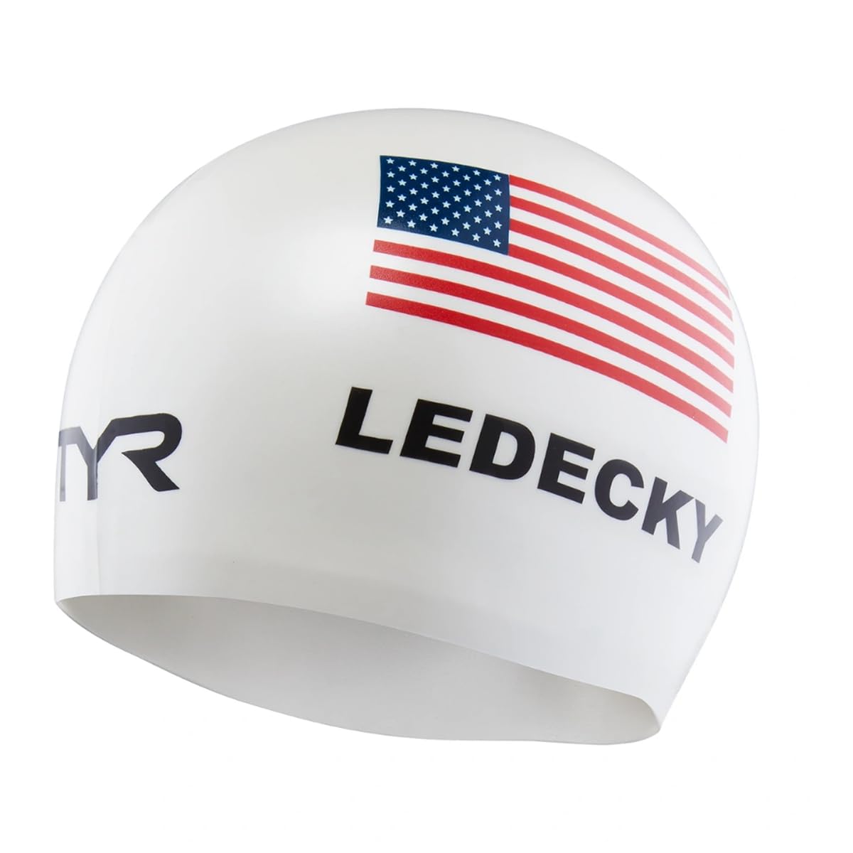TYR LCSLED100ALL USA Silc Cap Ledecky White All