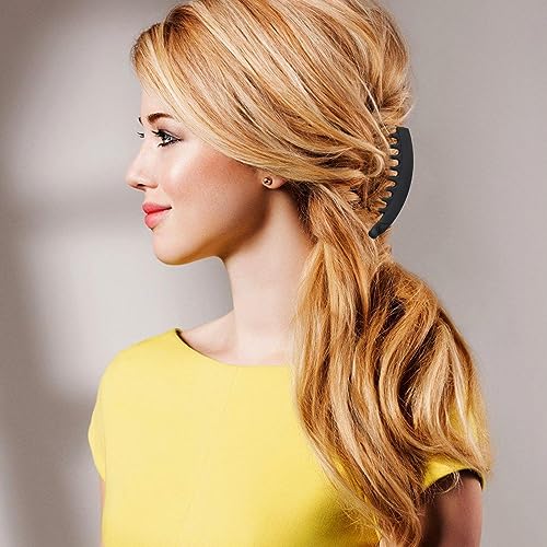 Grandes garra para cabelos longos - Acessórios cabelo fofos com design banana - cabelo antiderrapant