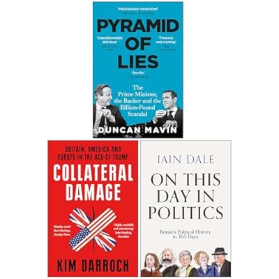 The Pyramid of Lies, Collateral Damage & [Hardcover] On This Day in Politics 3 Books Collection Set