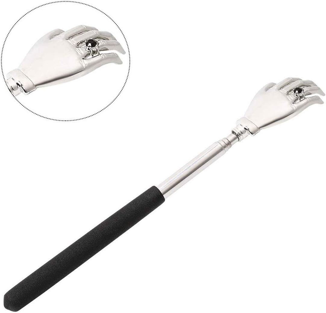 Back Scratcher for Women,telescoping Back scratchers,and Men LWTER Light in Weight Stainless Steel Structure Very Intimate to Your Skin โฆ