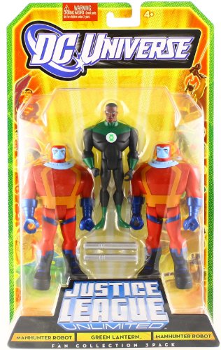 DC Universe Justice League Unlimited Green Lantern and Manhunters
