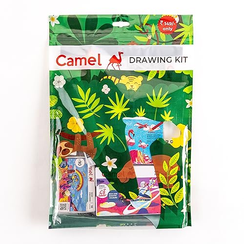 Camel Plastic Drawing Kit, Multicolor (B0CHFDMXN7) Amazon Price History, Amazon Price Tracker