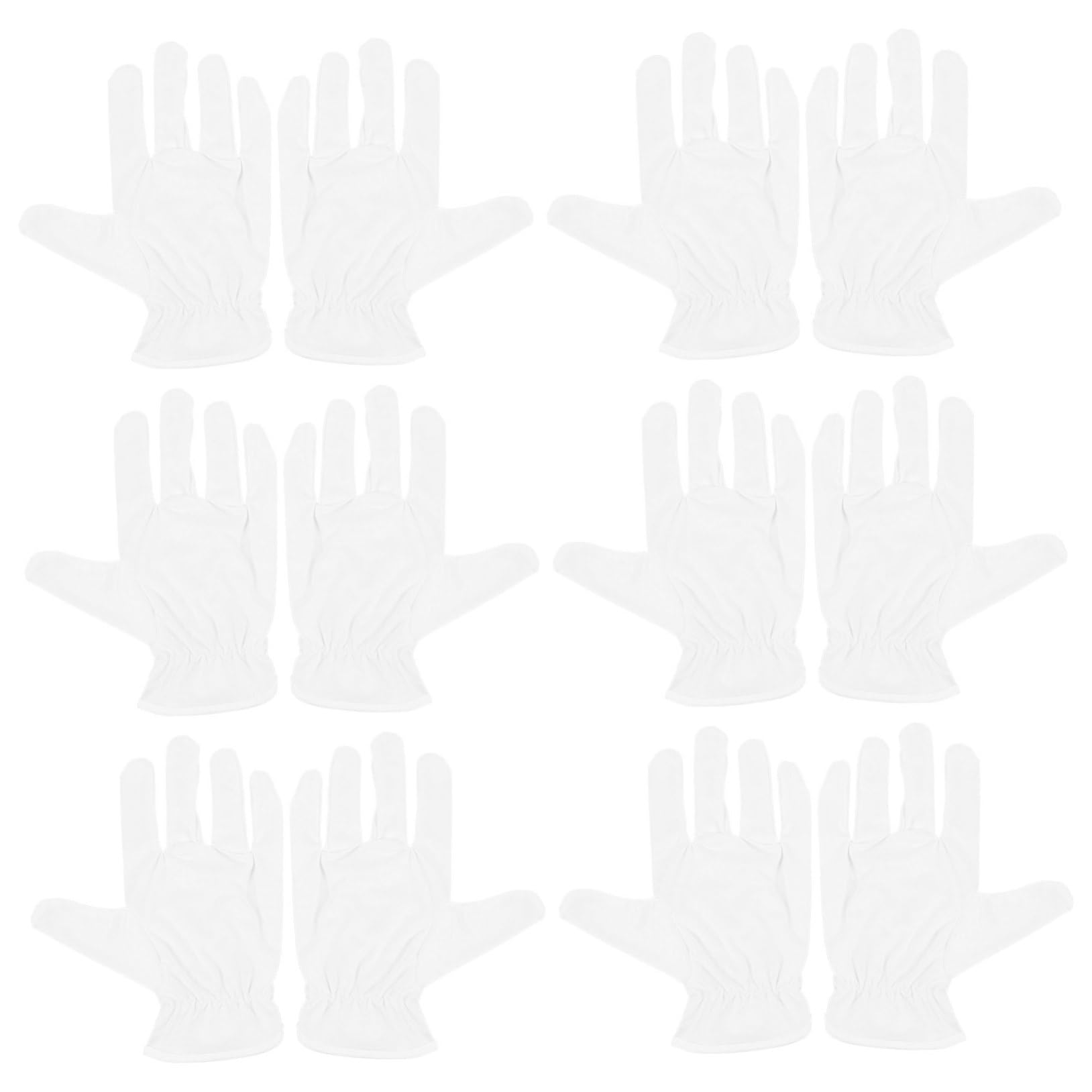 Artibetter 30paires Gants Anti-statique Ultra-fin Lot Pour Inspection De Bijoux Événements Et Bricolage Gants Respirants Et Confortables Pour Des Mains