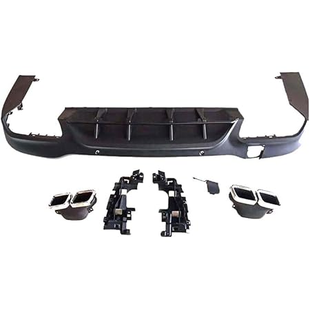 Yowax Diffusore Posteriore Per Auto Per Mercedes Benz Glc Class X253 Sport Glc250 Glc300 Glc43 Suv 15 16 17 18 19 Diffusore Per Paraurti Posteriore Per Auto Lip Spoiler Splitter 6 Pz Amazon It Casa E Cucina