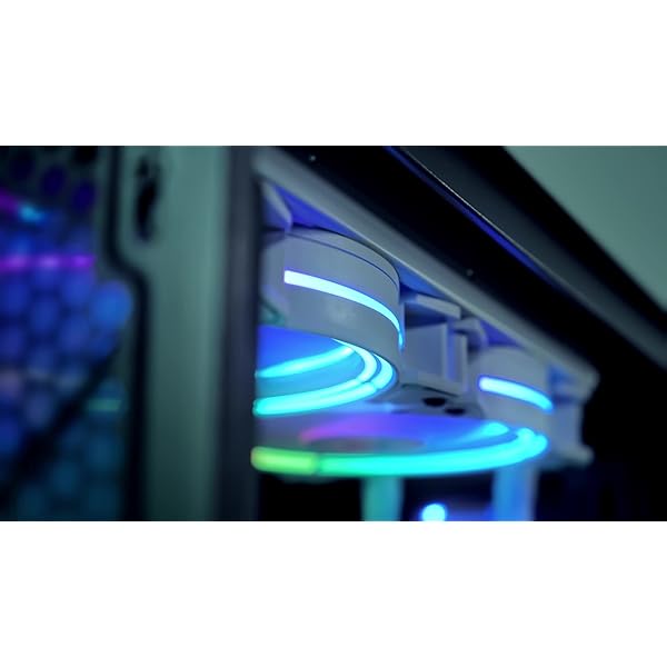 Nfortec atria refrigeración líquida RGB 240 mm con conector estándar 5v 3 pin y ventilación con 7 aspas, compatible con 10th generación de Intel, color blanco - Image 5