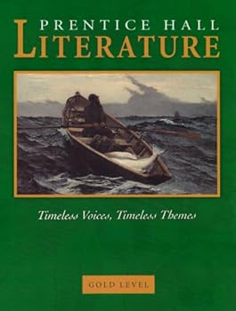 Hardcover Prentice Hall Literature Timeless Voices Timeless Themes 7th Edition Student Edition Grade 9 2002c Book