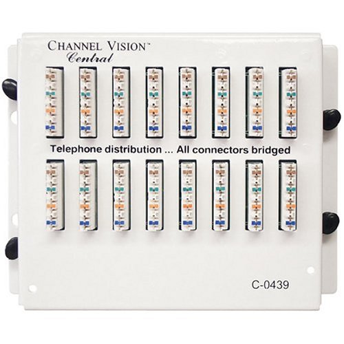 Channel Vision 4x15 110 Telephone Distribution Module (C-0439)