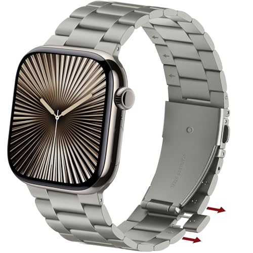 Bracelet en métal pour Apple Watch du bureau aux sorties citadines