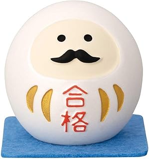 デコレコーポレーション concombre コンコンブル 合格祈願 受験 置物 オブジェ 合格豆だるま 約W28×D27×H27mm ZCB-29785