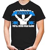  Rostock Support T-Shirt  Fußball  Ultras (L)
