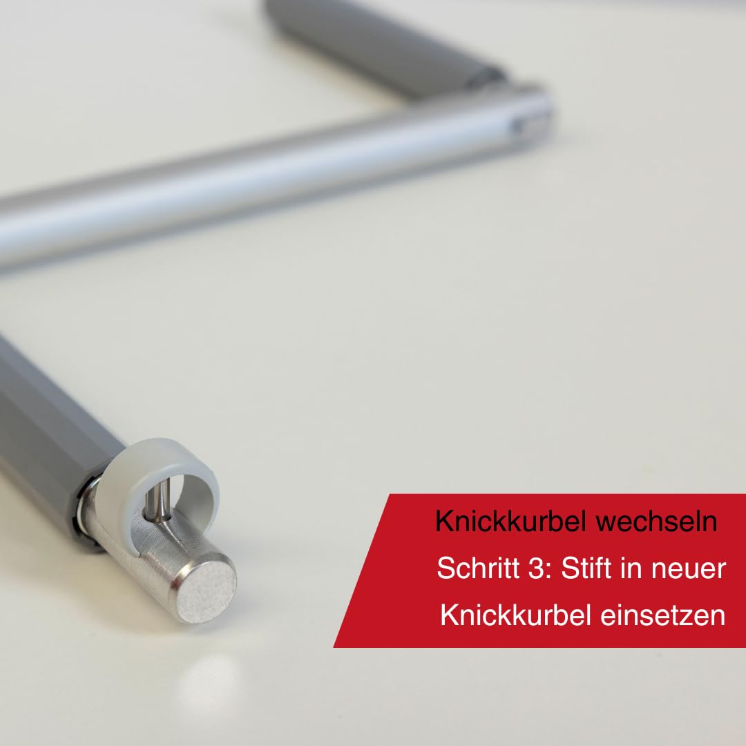 WAREMA Knickkurbel für Raffstore, Außenjalousie, Rollladen, Fenster-Markise