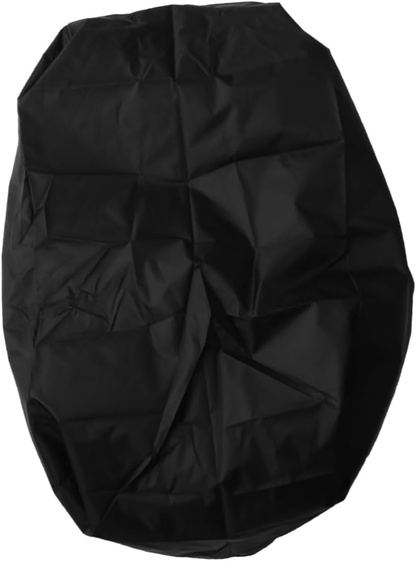 Black BBQ Grill Cover, Oxford Cloth, Windproof Lightweight Protection