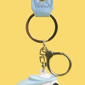 MINISO Snoopy Keychain Peanuts Bag Backpack Handbag Charm Collection Cute Key Chain for Car Keys Birthday Gifts