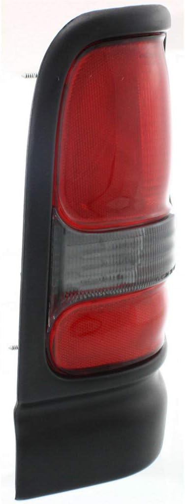 CarLights360 For Dodge Pickup Tail Light 1994-2002 Driver Side | DOT Certified | CH2800122 | 55055265AC