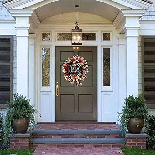 Couronne de Noël artificielle durable pour simplifier votre décoration - 7
