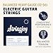 Stringjoy BAL12 Signatures Nickel Wound Guitar Strings, 12-56 Balanced Heavy Gauge, Electric Guitar Strings for Enhanced Tone, Guitar Strings Electric 6 String Set