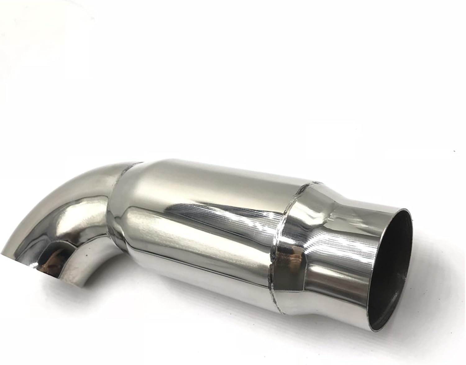 テールパイプ 車のスタイリング 60 ミリメートル排気管車垂直ドラム車の排気管 自動車用排気テールパイプ トリトン用 2015年式用 中央セクションステンレススチール製排気管
