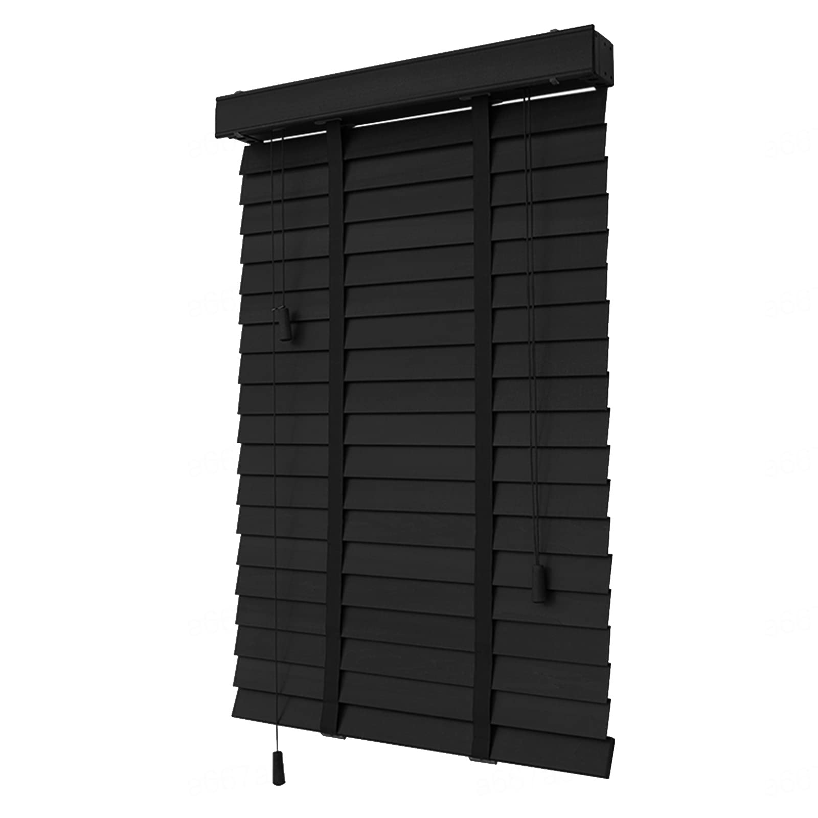 Persianas de madera de 50 mm transpirables para bloquear la luz con elegancia en el hogar