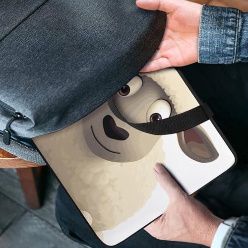 Housse ordinateur portable mouton compagnon idéal du café au bureau - 2