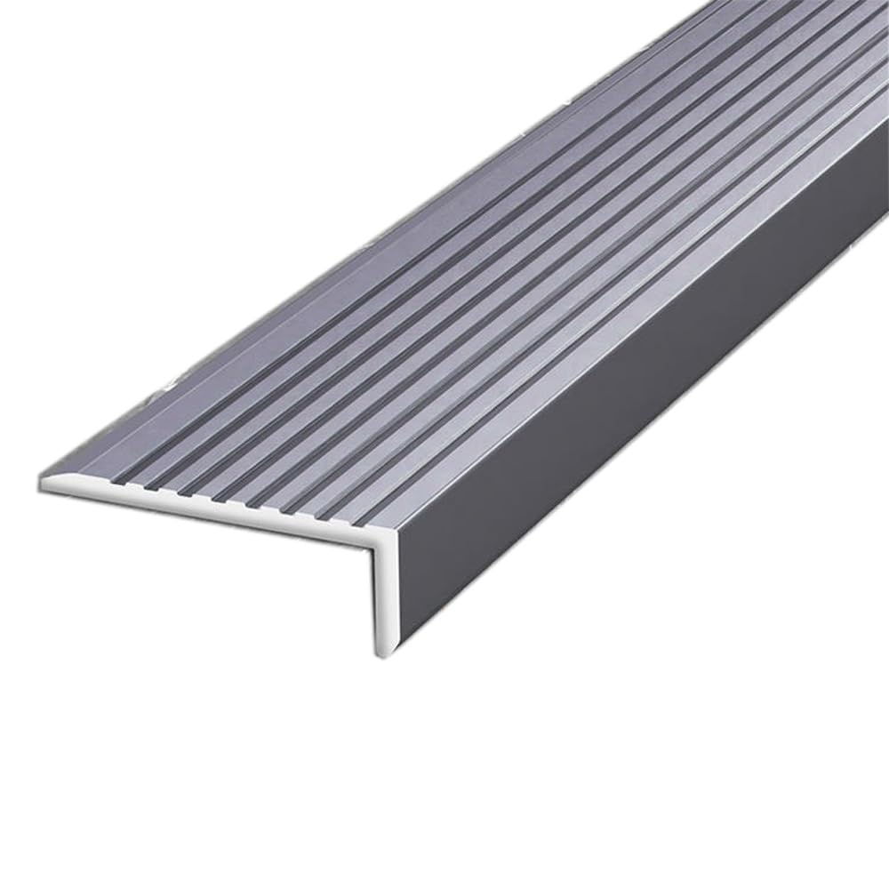 Borde antideslizante para escaleras exteriores en perfil de aluminio
